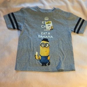 Boys Short Sleeve Minion T-shirt (5/6)